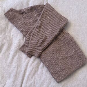 Old Navy Women's Brown Cowl Neck Sweater
